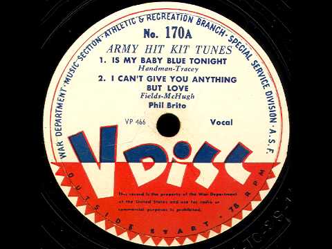 V-Disc 170 Phil Brito does the Intro, Vaughn Monroe