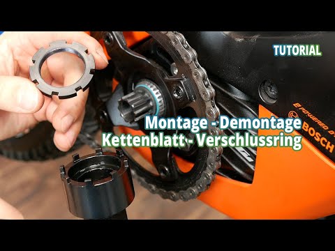 Montage-Demontage Kettenblatt-Verschlussring | Elektrofahrrad24.de
