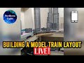 Model Train Skyscraper Assembly, Running Locomotives, and Chat Session LIVE! | 2/10/2026
