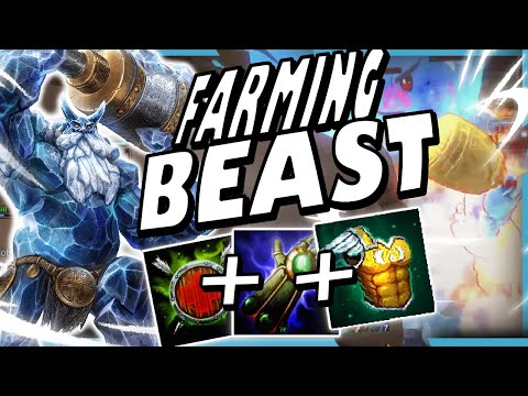 I'M A SUPPORT FARMING BEAST WITH YMIR! | Ymir Support - SMITE Ranked Conquest