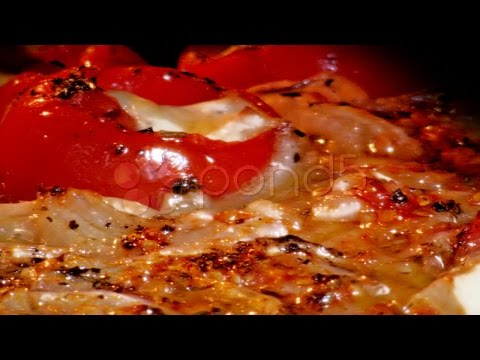 Vegetarian Food Boiling. Stock Footage
