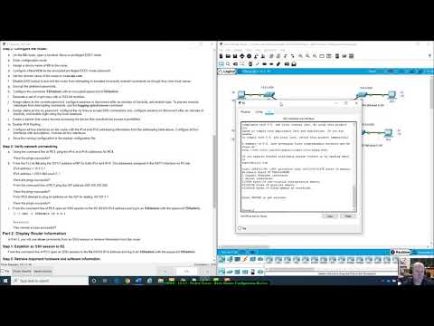 SRWE - Packet Tracer - 14.3.5 - Basic Router Configuration Review