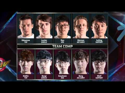 World Championship - H2K Gaming vs SK Telecom T1 - Group Phase (2015) H2K vs SKT - LoL Worlds