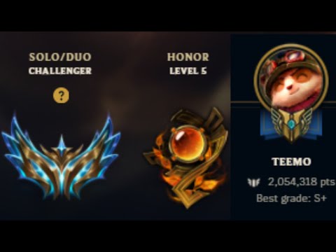 This is what 2 Million Points on Teemo looks like