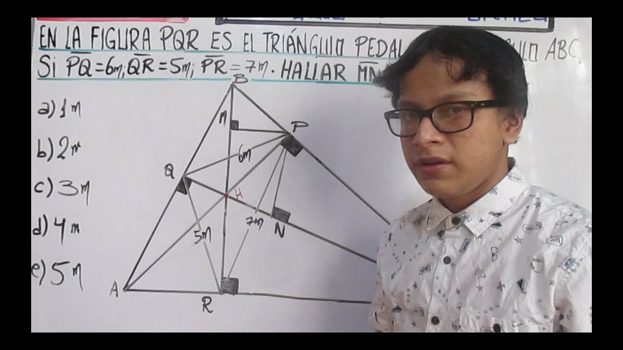 TRIÁNGULO PEDAL *GEOMETRÍA PARA CRACKS*