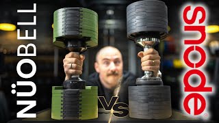 NÜOBELL vs SNODE Adjustable Dumbbells: Quick-Change Champion!