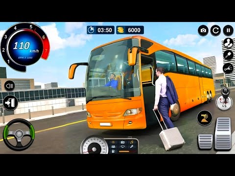 Offroad Coach Bus Driving Simulator 3D -Real City Bus Driving 2024 -Android Gameplay.#game