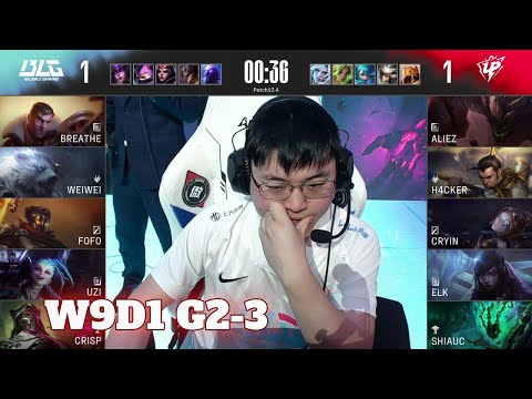 BLG vs UP - Game 3 | Week 9 Day 1 LPL Spring 2022 | TT vs Ultra Prime G3