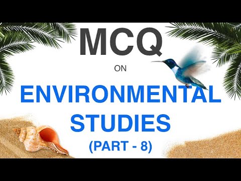 MCQ on Environmental Studies Part 8 Video