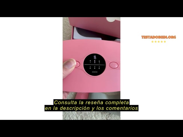 Vídeo relacionado con Slimpal Cinturon Termico Menstrual, Portátil Almohadilla Termica Dolor Menstrual Talla Grande Electrica Calambres Menstruales Almohadilla Térmica Para Lumbar/Espalda/Cuello Verde Oscuro