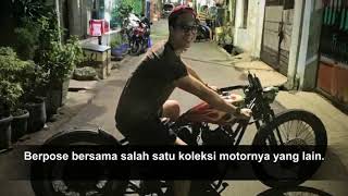 Ganteng maksimal, ini 8 aksi Dikta Yovie &amp; Nuno saat naik motor gede
