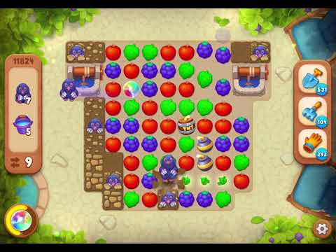 GardenScapes Level 11824 no boosters