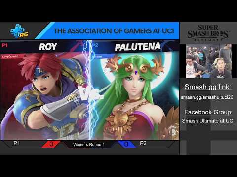 Smash Ultimate @ UCI #26 - Phire (Roy) vs 12x5 Phos (Palutena, Joker) WR2 -