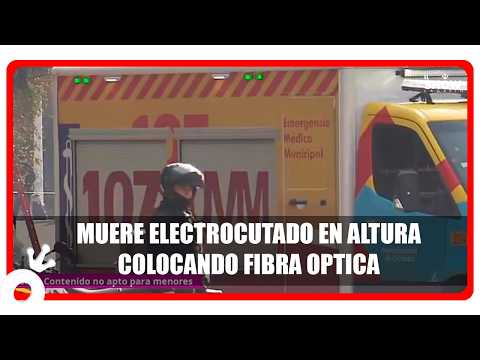 Tragedia en Córdoba: operario muere electrocutado mientras instalaba fibra óptica