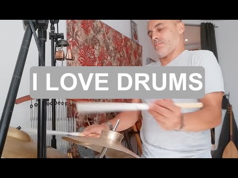 Christophe Goze recording drums