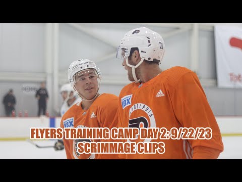 Philadelphia Flyers Training Camp Scrimmage Clips | Day 2 9/22/23