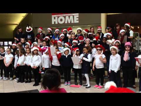 Christmas choir Our Lady Of Victory  Catholic school of Fort Erie