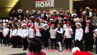 Christmas choir Our Lady Of Victory  Catholic school of Fort Erie