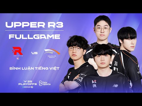 KT vs HLE | Full Game 1, 2, 3 | UPPER ROUND 3 | 2025 LCK PLAYOFFS