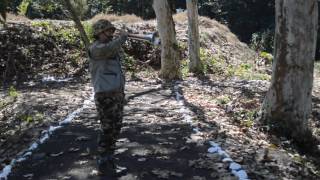 Toques militares de atención y flanco derecho