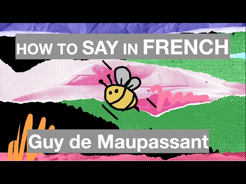 How to pronounce GUY DE MAUPASSANT in French ( Correctly !) 📚 Famous French Writer series