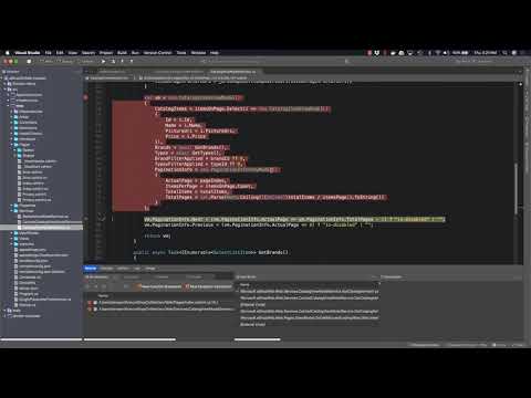 Visual Studio for Mac + ASP.NET Core – Getting started with ASP.NET Core using eShopOnWeb