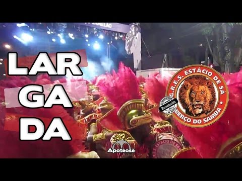 Estácio de Sá 2016 - Bateria (Largada) - Desfile - #AoVivo16