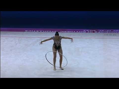 Alexandra Agiurgiuculese ITA Hoop AA FINAL EUROPEAN CHAMPIONSHIPS 2023