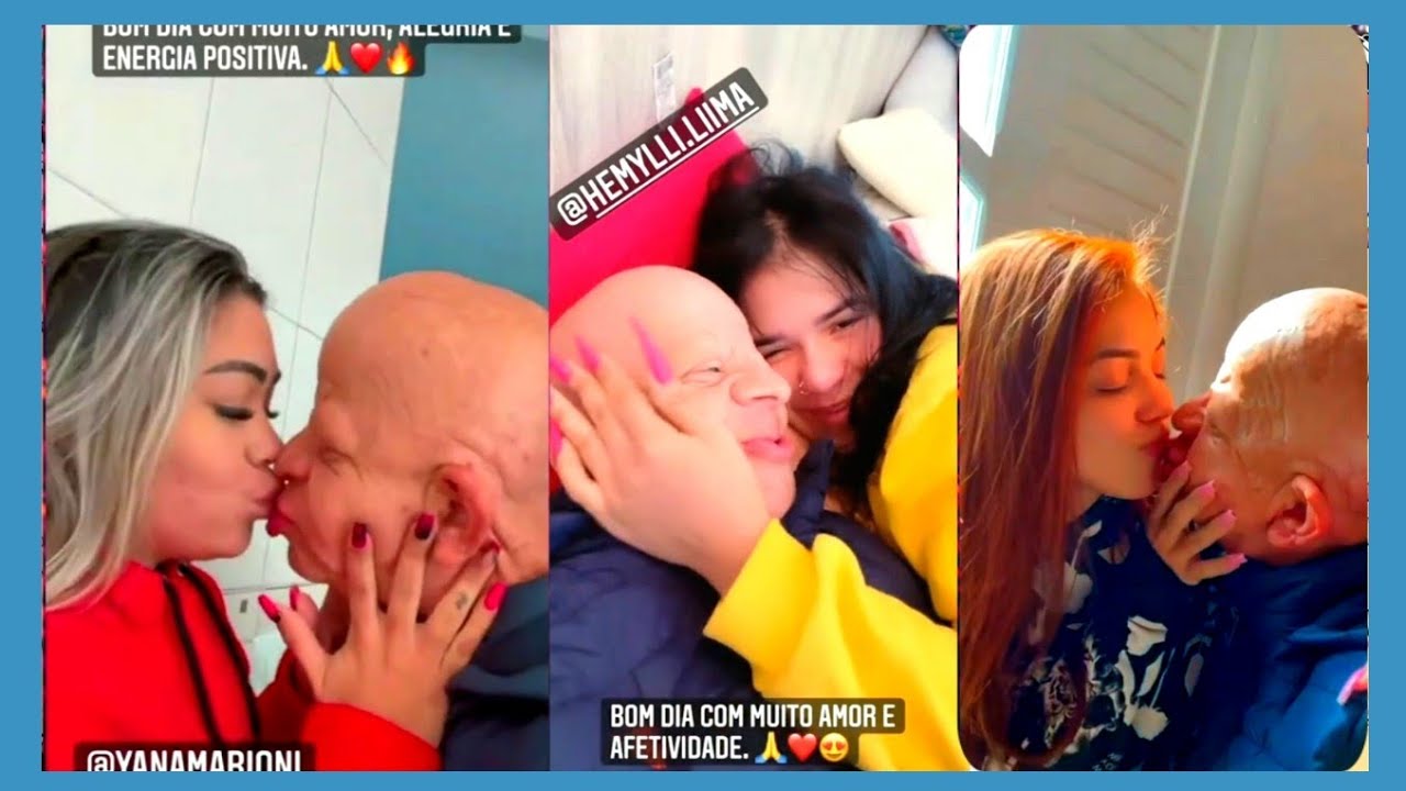 BRUNO DIFERENTE DA BOM DIA COM BEIJO NA BOCA 😘 😳😳