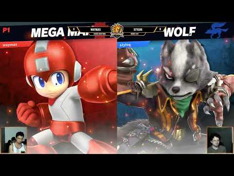 Rayenari Weekly 49 - Losers Semi-Final - Waymas (Megaman) Vs. Stylos (Wolf) - SSBU