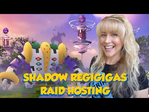 SHADOW REGIGIGAS RAID DAY in Pokémon GO! *LIVE Shiny Hunt & Remote Raids!* this one!!