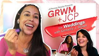 GRWM for a Wedding | Kimberly J. Brown's Bridal Makeup Look | JCPenney Beauty