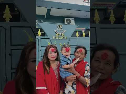 Mero Pyaro Bhai Adin in Dashain 2025 . Happy moments 💕💕💕 💋💋💋