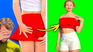 DIY Clothes HACKS for SMART GIRLS || Fashion Hacks And Clothes DIY Tricks You Need To Know
