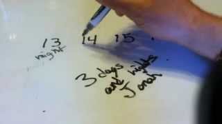 Defending the Creator's Calendar part 3: 3 days and 3 nights in the grave or on the 3rd day?