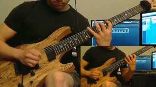 Carvin DC700 - Scar Symmetry Domination Agenda solo improvisation