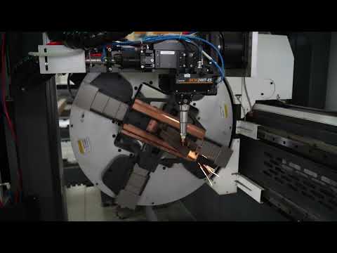 Tube laser scanner