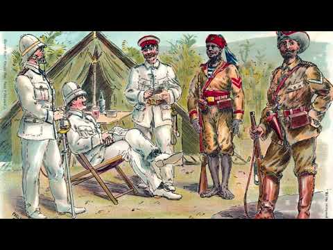 Schön war die Zeit für uns in Afrika [best colonial version][+ english translation]