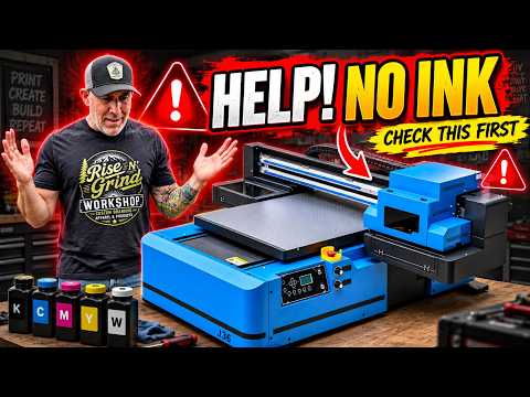 UV Printer Not Printing? Check These 7 Things First