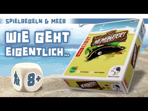 "Memoarrr!" - Regeln und Anleitung - Ein herrrliches Memory Kartenspiel für Kinder ab 8 Jahren