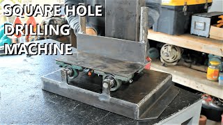 DIY Square Drilling Machine