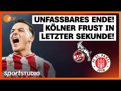 1. FC Köln – FC St. Pauli | Bundesliga, 13. Spieltag 2025/26 | sportstudio