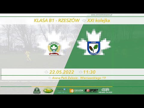 Zimowit Rzeszów - Dąb Dąbrowa - 22.05.2022 - XXI kolejka - Klasa B1 - Rzeszów
