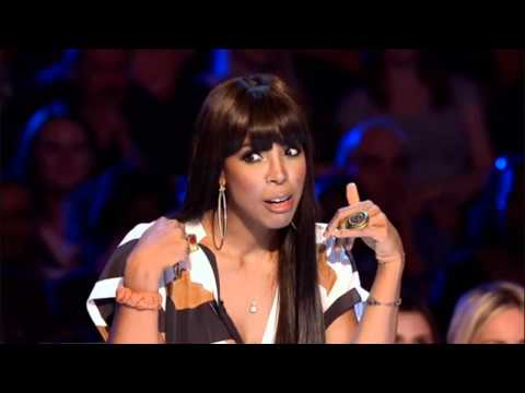 Perry Devonish abs make Kelly Rowland blush -  X Factor 2011 Auditions