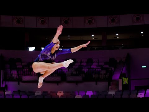 Lyudmilla Roshchina (AIN) - BB - Podium Training - 2025 World Championships Jakarta