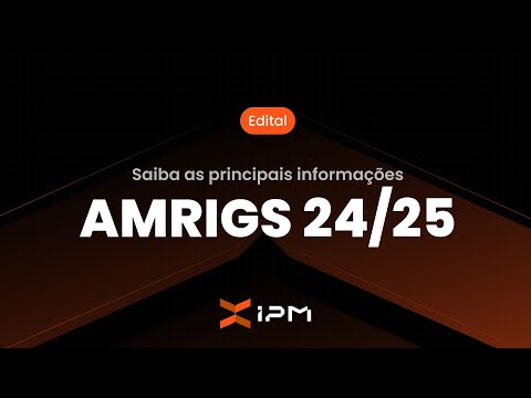 RESUMO DO EDITAL AMRIGS PROVA DE RESIDÊNCIA MÉDICA 24/25