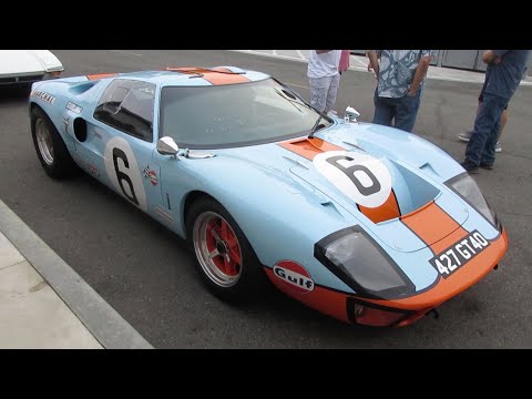 Ford GT40 Mk I Superformance Continuation (w/ startup)