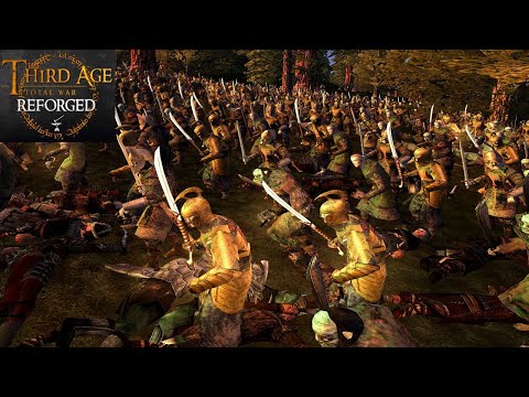 THE HALLS OF THE UNDEAD (Siege Battle) - Third Age: Total War (Reforged)