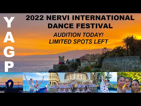 YAGP Summer Program at the Nervi International Dance Festival - Genoa, Italy
