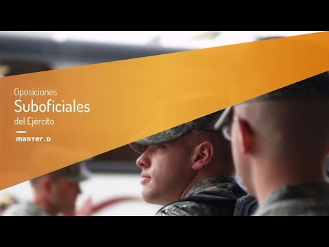 Oposiciones Suboficiales del Ejército de Oposiciones Suboficiales del Ejército en MasterD Davante